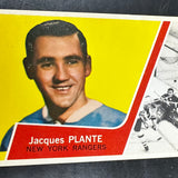 1963 Topps #45 Jacques Plante Ex/Mint