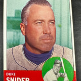 1963 Topps #550 Duke Snider Ex+