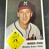 1963 Fleer #45 Warren Spahn Ex+