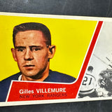 1963 Topps #46 Gilles Villemure rookie Ex/Mint