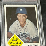 1963 Fleer #43 Maury Wills Rookie PSA 4.5