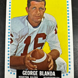 1964 Topps #68 George Blanda Ex/Mint