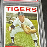 1964 Topps #407 Bill Freehan PSA 8