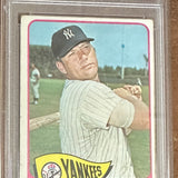 1965 Topps #350 Mickey Mantle psa 2