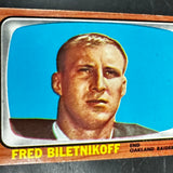 1966 Topps #104 Fred Biletnikoff Ex/Mint