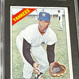 1966 Topps #547 Horace Clarke rookie SGC 5