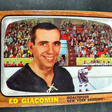 1966 Topps #23 Ed Giacomin Ex/Mint