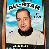 1966 Topps #126 Glen Hall All Star VG/EX