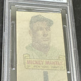 1966 Topps Rub Offs Mickey Mantle PSA 2 MC