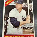 1966 Topps #50 Mickey Mantle Ex