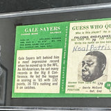 1966 Philadelphia #38 Gale Sayers Rookie SGC 1.5