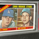 1966 Topps #288 Don Sutton Rookie PSA 8 O/C