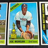 1966 Topps Baseball Complete Set Ex to Ex/Mint