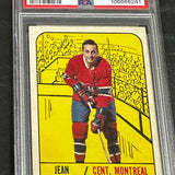 1967 Topps #74 Jean Beliveau PSA 4