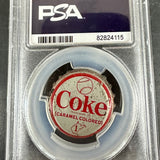 1967-68 Coke Caps #23 Frank Robinson PSA 3 WVTax Stamp