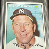 1967 Topps #150 Mickey Mantle PSA 4