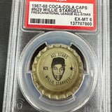 1967-68 Fresca Coke Caps #N29 Willie Stargell PSA 6