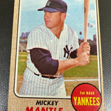 1968 Topps #280 Mickey Mantle Fair - VG