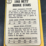 1968 Topps #177 Nolan Ryan Rookie Ex+