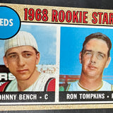 1968 Topps #247 Johnny Bench Ex