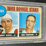 1968 Topps #247 Johnny Bench rookie PSA 4