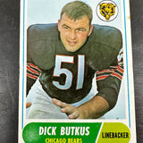 1968 Topps #127 Dick Butkis EX