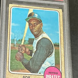 1968 Topps #150 Roberto Clemente PSA 2
