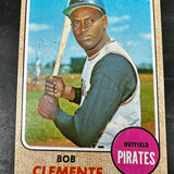 1968 Topps #150 Roberto Clemente BGGC Graded 8