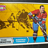 1968 Topps #62 Yvan Cournoyer Ex/Mint