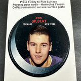 1968 Oppechee Puck Stickers #9 Rod Gilbert Nr Mint