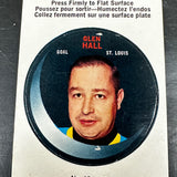 1968 Oppechee Puck Stickers #13 Glenn Hall Ex+