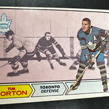 1968 Topps #123 Tim Horton Ex/Mint