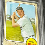 1968 Topps #240 Al Kaline Beckett graded 5.5