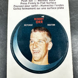 1968 Opeechee Puck Sticker #4 Bobby Orr Ex+ to Ex/Mint