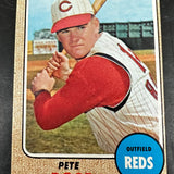 1968 Topps #230 Pete Rose VG