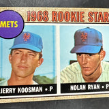 1968 Topps #177 Nolan Ryan rookie MIlton Bradley version Ex/Mint