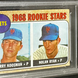 1968 Topps #177 Nolan Ryan Rookie GMA 4.5