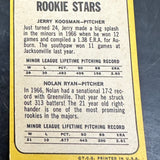 1968 Topps #177 Nolan Ryan rookie MIlton Bradley version Ex/Mint