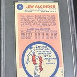 1969 Topps #25 Lew Alcindor rookie PSA 6 Sharp Corners!