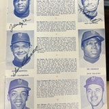 1969 NY Mets World Series Program w 21 autographs