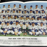 1969 NY Mets World Series Program w 21 autographs