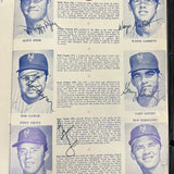 1969 NY Mets World Series Program w 21 autographs