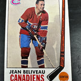 1969 Topps #10 Jean Beliveau Ex+