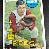 1969 Topps #95 Johnny Bench Fair to VG