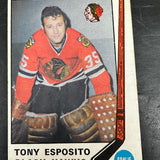 1969 Opeechee #138 Tony Esposito rookie Ex