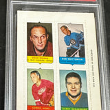 1969 Opeechee 4 in 1 Gordie Howe PSA 5