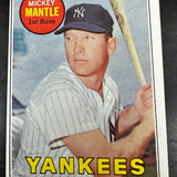 1969 Topps #500 Mickey Mantle Ex