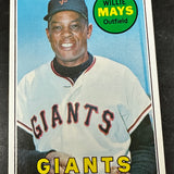 1969 Topps #190 Willie Mays Ex/Mint