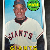 1969 Topps #190 Willie Mays VG/EX