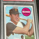1969 Topps #335 Bill Mazeroski PSA 8